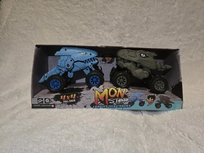 4x4 Pull Back Monstar Land Vs Sea Monster Truck Impact Toys - Image 1 of 2