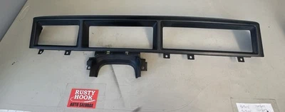 1984-1992 Lincoln Mark Vll LSC BLACK Dash Bezel OEM FOLB-63044D70 - Image 1 of 4