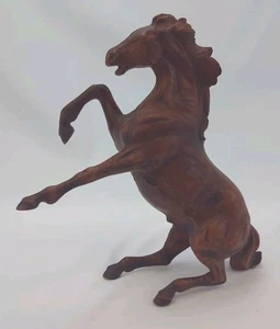 Vintage Hartland Aufzucht dunkelbraun Kirschholzmaserung Pferd   - Bild 1 von 8