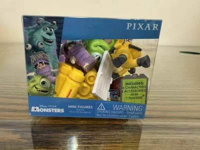 Pixar Monsters Inc Mini Figures Set New - Image 1 of 4