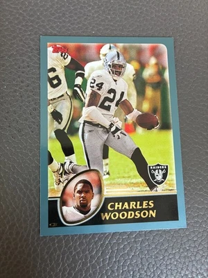 2003 Topps #184 Charles Woodson - Raiders - Image 1 of 2