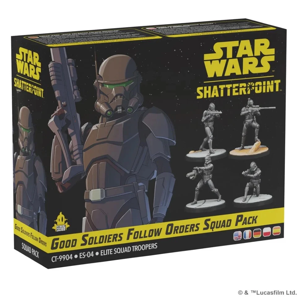 Star Wars Shatterpoint Good Soldiers Follow Orders Squad Pack - Image 1 of 1