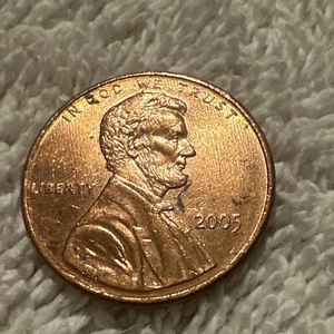 2005 Lincoln Penny No Mint Mark/DD Close AM Uncirculated - Picture 1 of 3