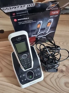 Motorola S2012 = Single DECT GAP Digital Cordless Phones Answering Machine - Picture 1 of 2