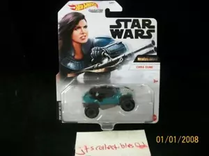 Coches de personajes de Star Wars 2021 Hot Wheels Cara Dune The Mandalorian SP SW - Imagen 1 de 1