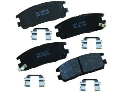 适用于 2001 - 2003 年五十铃 Rodeo 运动制动垫套装后 Bendix 18942QGTT 2002 3.2L V6 — 第 1/2 张图片