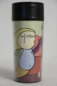 Bicchiere da viaggio Starbucks 1998 arte astratta Picasso bevande - Foto 1 di 5