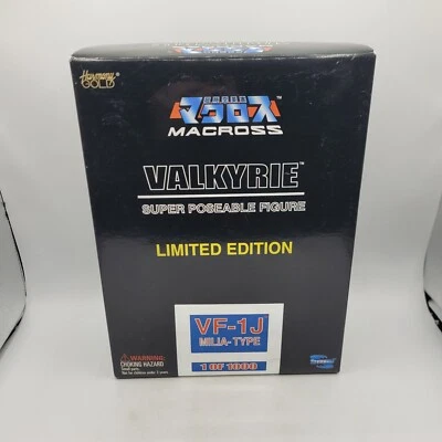 Robotech Macross Valkyrie Super Poseable Figure VF-1J Milia-Type (Toynami) NEW! - Image 1 of 3