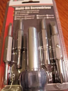 NIP Sontax Multi-Bit Screwdriver Acetate handle W Rubber grip 10 tools total - Picture 1 of 7