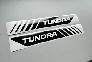 Tundra Toyota 4x4 Sport Side Stripe Banner SET OF 2 Decal Tacoma Tundra Sticker - Picture 1 of 3