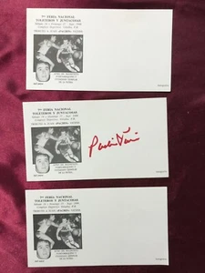 Autograph JUAN VICENS (†2007)-"PACHIN"-Basketball-BEST PLAYER IN THE WORLD! - Picture 1 of 3