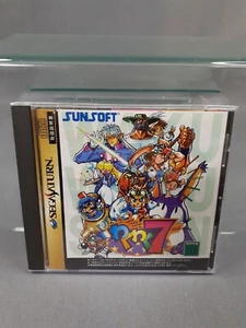 SEGA SATURN Waku Waku 7 siete versión japonesa en caja - Imagen 1 de 3