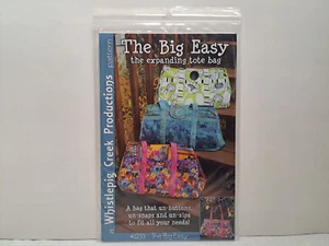 Whistlepig Creek Productions Pattern - The Big Easy (Expanding Tote Bag) #1233 - Picture 1 of 3