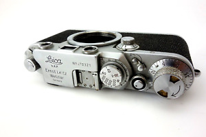 Leitz Leica IIIc RF Kamera BODY Nr. 470321 Shark skin  jt166