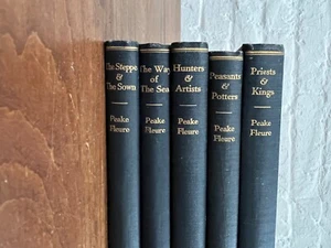 The Corridors of Time. Five Volumes by Harold Peake and Herbert John Fleure.  - Picture 1 of 6