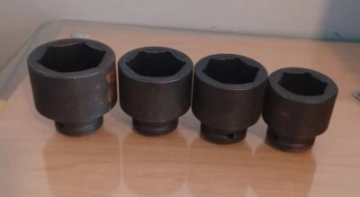 LOT OF 4 Proto 3/4" Drive, 2",1-13/16", 1-3/4", 1-1/2 07523, 07529, 07528, 07524 - Image 1 of 4
