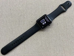 COOL! Apple Watch Series 3 42mm Space Gray Aluminum Case GPS + Cellular - Picture 1 of 11