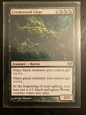 MTG Creakwood Liege Eventide 117/180 Regular Rare Never Played - Image 1 of 2