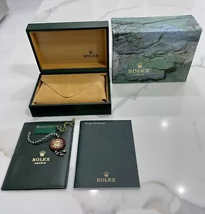 100% Genuine Vintage Rolex Datejust Box FULL Booklets And Tags Set Clean - Picture 1 of 6