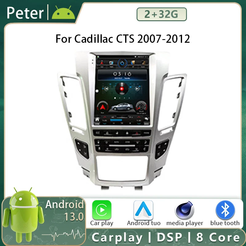 Radio de coche 9,7" para Cadillac CTS 2007-2012 Android 13 navegación GPS automática estéreo Foto 1 de 4