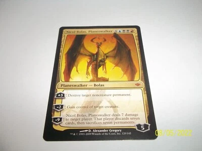 Nicol Bolas, Planeswalker  Conflux x1 NM/LP - Image 1 of 2