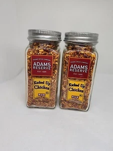Adams Reserve Kicked-Up Chicken Rub 2.2 Oz - 2 Pack Spices - Picture 1 of 7