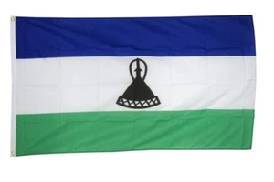 Fahne Lesotho Neu Flagge lesothische Hissflagge 90x150cm - Bild 1 von 1