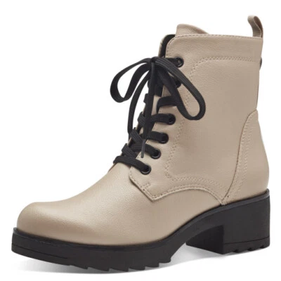 Marco Tozzi Botas al Tobillo Invierno Beige Taupe 25262 Foto 1 de 4