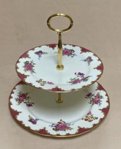 Aynsley Wilton TWO TIER CAKE STAND - Picture 1 of 2