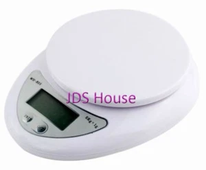 5kg Digital LCD Kitchen Food Weight Weighing Scale Balance WH-B05 - Picture 1 of 4