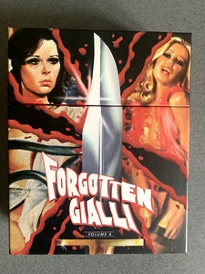 Forgotten Gialli Volume 4 Limited edition box Blu ray Vinegar Syndrome NEW - Picture 1 of 3