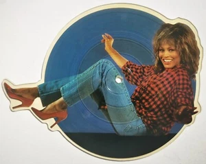 TINA TURNER Shape VINYL PICTURE DISC Better Be Good To Me 1984 UK Ltd Edn. EX+ - Picture 1 of 8