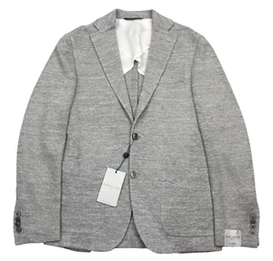 Jack Victor Sport Coat 36 S Men's Grey Linen Queens Comfort Wear Blazer - Picture 1 of 10