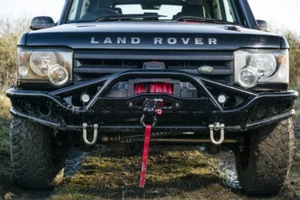 LAND ROVER DISCOVERY TD5 WINCH BUMPER TERRAFIRMA RAID BUMPER TF492 98-04 - Picture 1 of 2