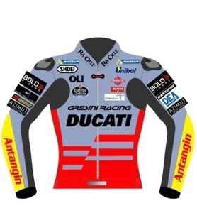 Ducati Grissini Racing 2024 Limited Edition Leather Jacket, Customized Fitting - Bild 1 von 3