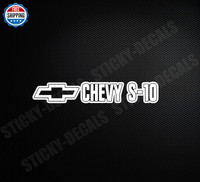 CHEVY Bowtie center cap hub rim wheel vinyl decal 6X stickers SS LT1 LS1