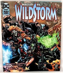 WALLER vs WILDSTORM #1 | Eric Battle Variant Cover B | DC Comics | Black Label - Picture 1 of 2