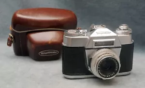 VOIGTLANDER BESSAMATIC (PELLICOLA) CON OBIETTIVO A COLORI 50 MM F/2.8 KOPAR X, OTTURATORE FUNZIONANTE? - Foto 1 di 2