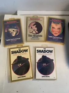 Sealed 5 1987 Golden Age Radio Blockbusters 5 Cassette Tape Shadow Reruns - Picture 1 of 7
