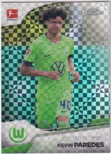 2022-23 Topps Cromo Bundesliga X-Fractor Refractor #95 Kevin Paredes #192/250 - Imagen 1 de 2