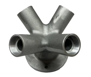 LASE PC-120S Quad Manifold Adapter for 4 Screw-on 1 3/8-18" Driver to 2" Horn - Picture 1 of 6