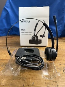 Willful M98 Wireless Bluetooth Headset with mic Phone/PC - Barely Used - Bild 1 von 5