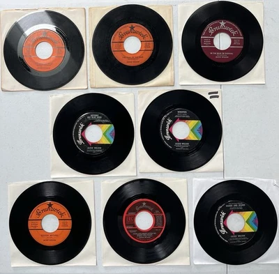 Lot of (8) Jackie Wilson 45 RPM Records - Lot #2 Foto 1 de 2