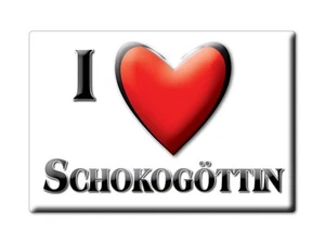 Schokogöttin Kühlschrankmagnet Name Nachname Love Valentinstag Geburtstag Gift - Bild 1 von 9
