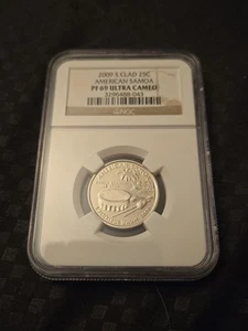 2009 American Samoa Quarter NGC MS69 ULTRA CAMEO - Picture 1 of 6