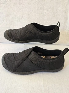 KEEN Howser II Quilted Slip-On Shoes Black Size 10 Women’s Comfort Casual - Picture 1 of 8