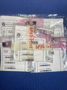 Lot 5) CISCO 10-2143-01 SFP-GE-S 1000BaseSX LC MM Optic New Sealed - Picture 1 of 1