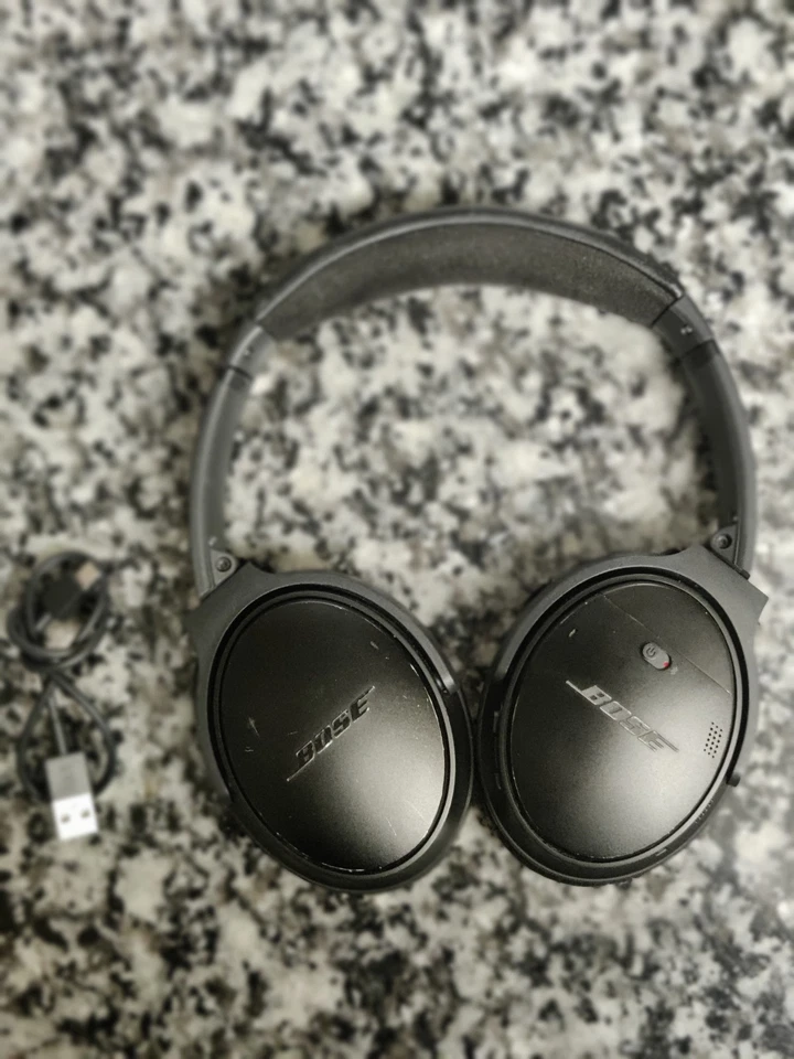 Bose QuietComfort 35 II Bluetooth Wireless Over-Ear Headphones - Black - Image 1 of 4