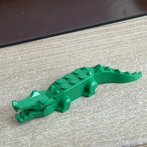 Lego grünes Tier Alligator / Krokodil mit 8 Zähnen 6026c01 P1 - Bild 1 von 5