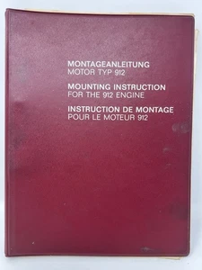 Manual de reparación de taller de motor Porsche 912 1965-1969 1966 1967 1968 OEM - Imagen 1 de 24